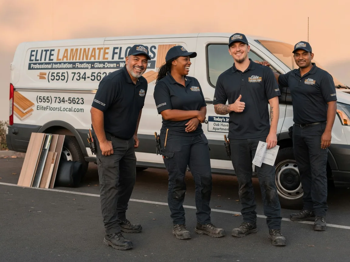 Laminate flooring installation company in Adkins, TX